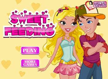 เกมส์ป้อนอาหารให้แฟน